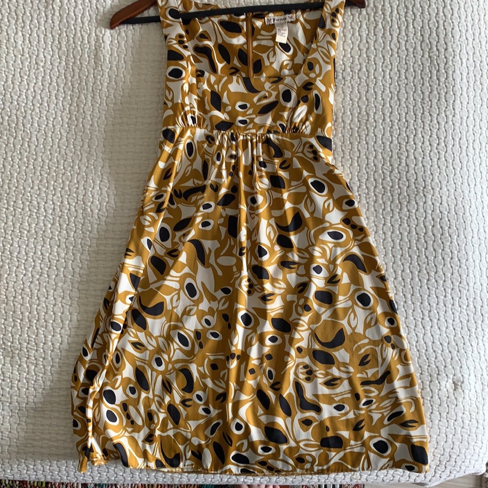 Babydoll mod multi colored dress